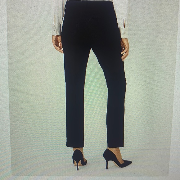 NWT everyday ankle pant in black lace. - Picture 1 of 6